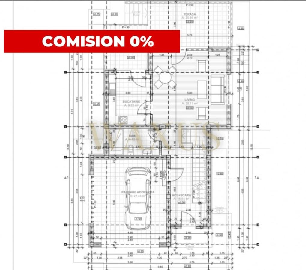 COMISION 0%! Casa individuala - 150mp I 700mp teren I Garaj - Chinteni - 1