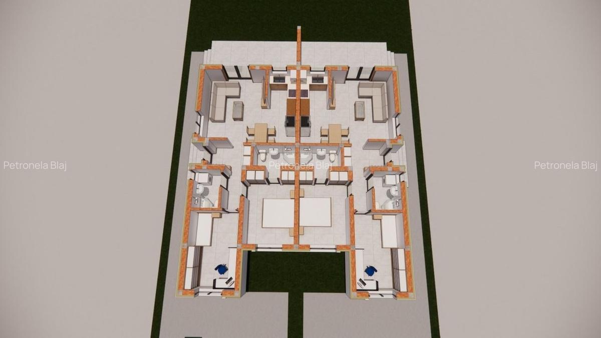 1/2 Duplex mediteranean  Serena 1 - Comision 0 - 7