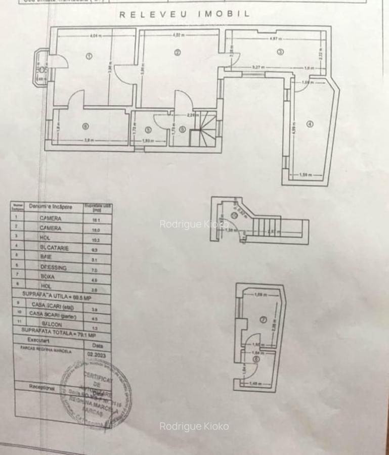 De inchiriat ap in casa | 3 camere Parcul Carol | Birou sau Rezidential - 17
