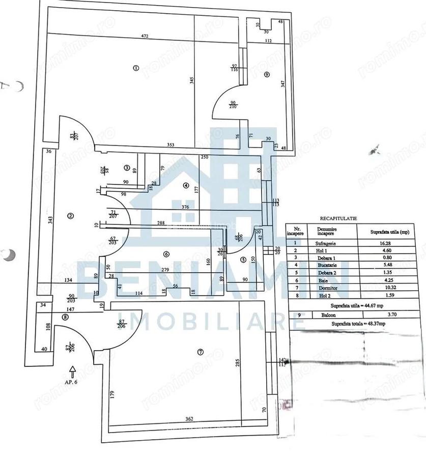 2 Decomandate-Mobilat-Utilat-Centrala-Rovine-Posta - 7