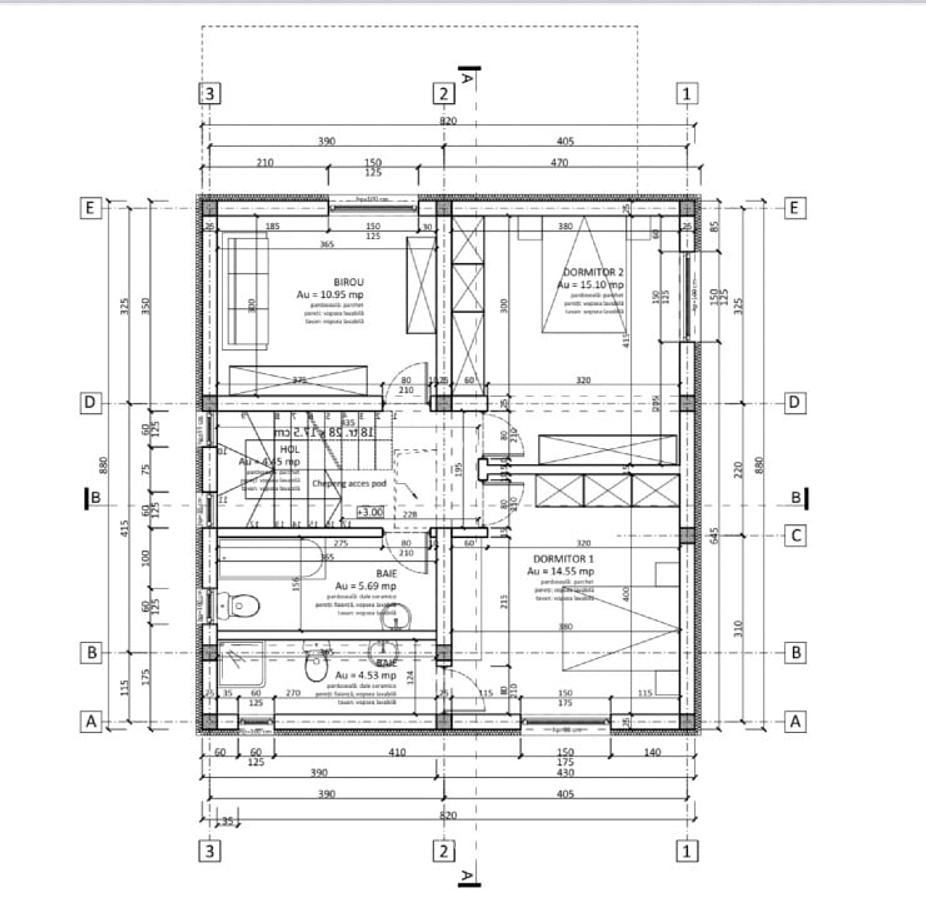 Vila individuala Domnesti, 4 camere, 400-600mp Teren! Finisaje PREMIUM - 14