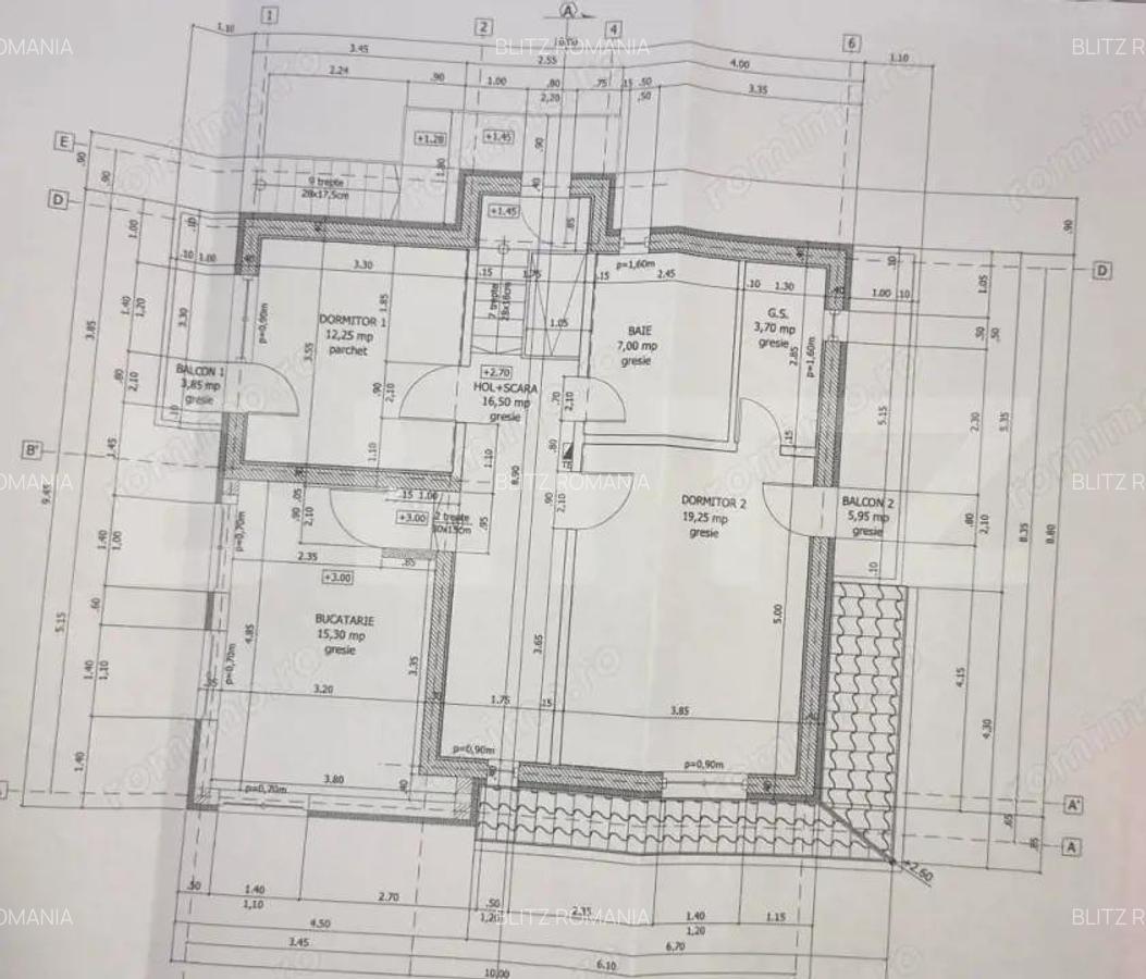 Duplex 3 camere 86 m2 si curte 180 m2 - 19