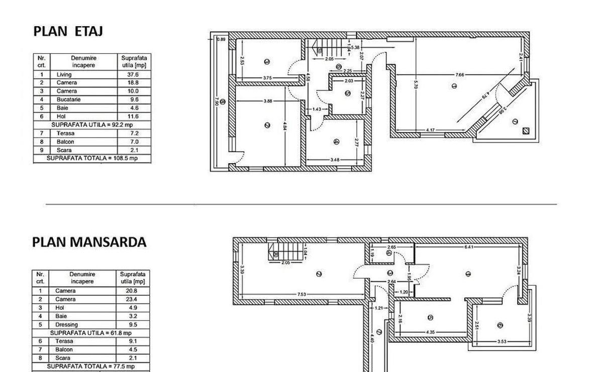 Casa 6 camere 300mp utili curte 430mp sector 4 Zona Luica... - 5
