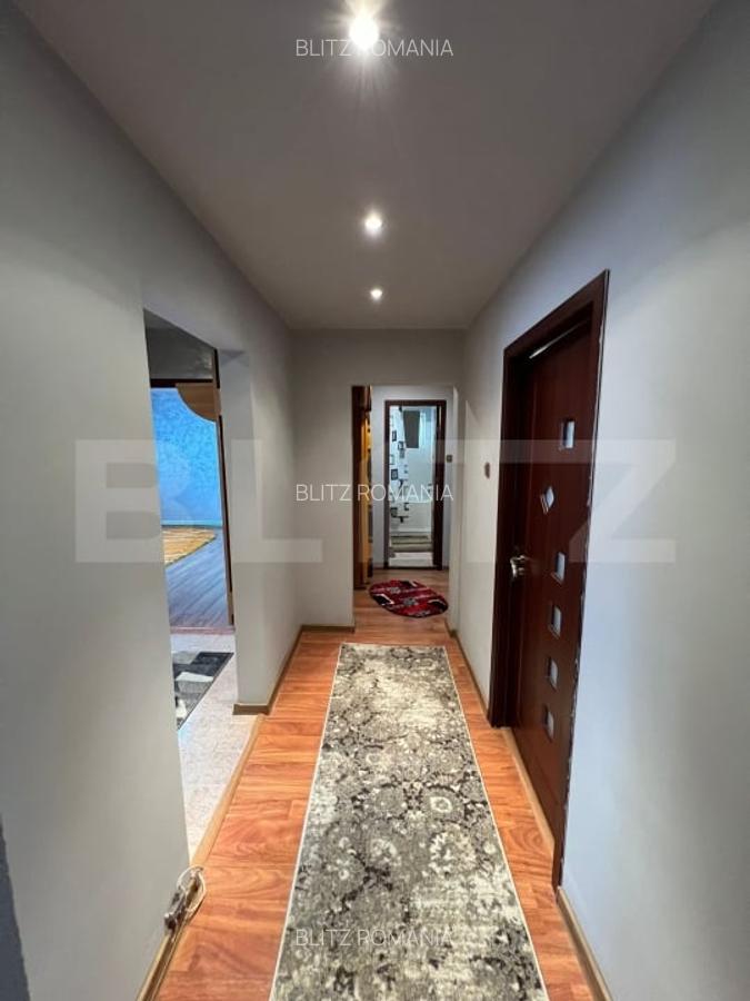 Apartament spatios cu 4 camere, 76 mp, complet mobilat si utilat, zona 9 Mai - 6