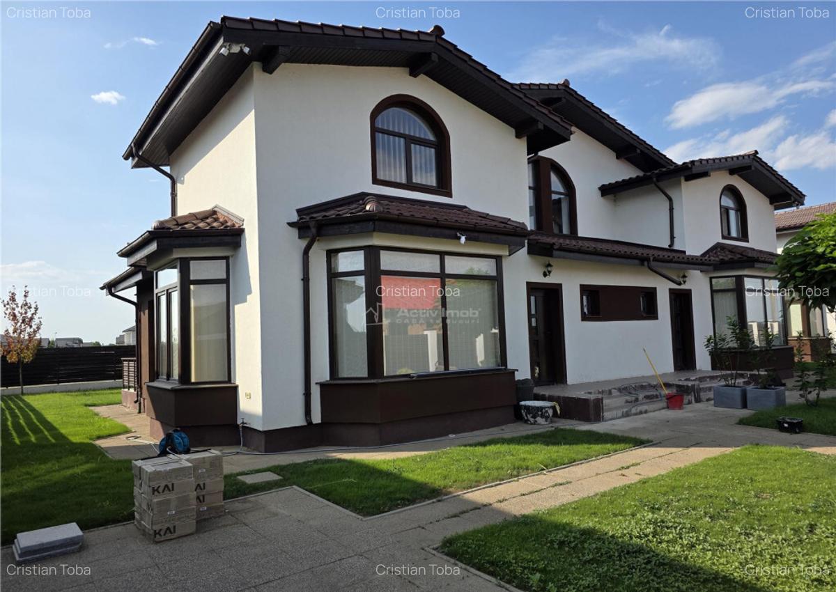 Casa moderna - Buftea - 4 camere - 2 bai - 110mp - 350mp ter - 1