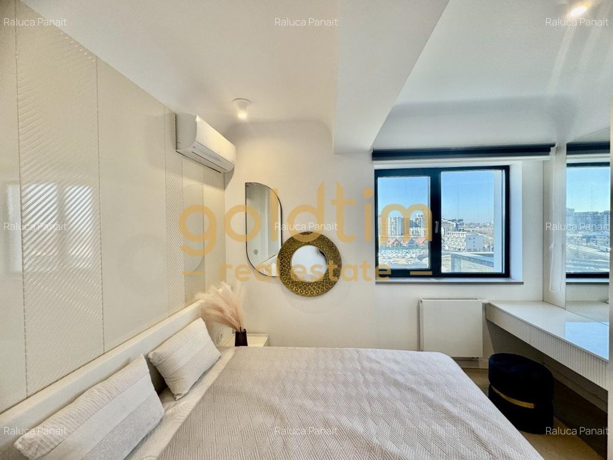 Apartament cu 3 camere semidecomandat, mobilat în Pipera - 15