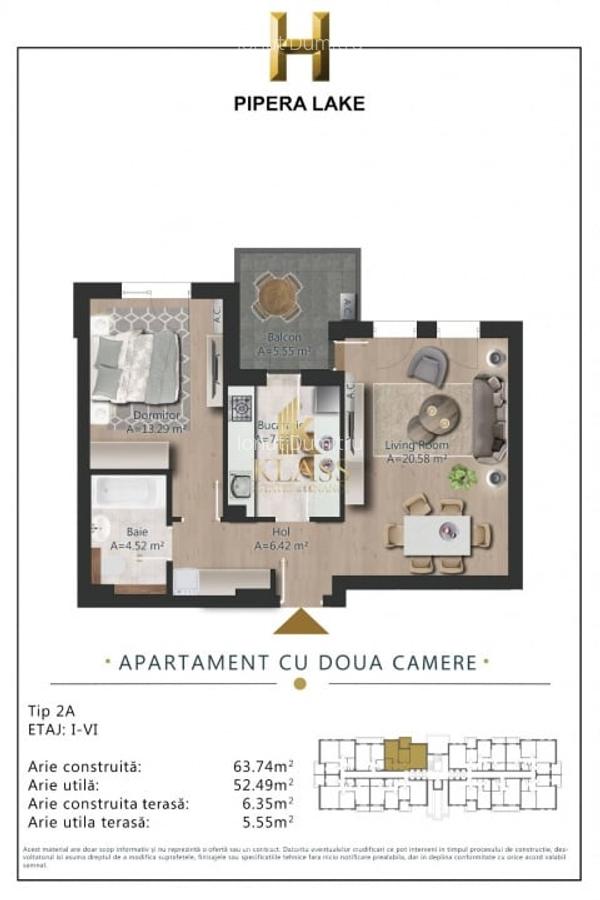 Apartament 2 camere | H Pipera Lake | - 11