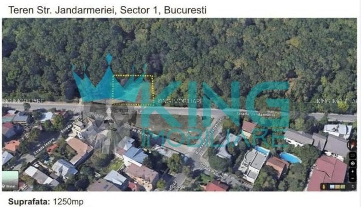 Teren 1250mp Deschidere 33ml Baneasa Jandarmeriei - 1