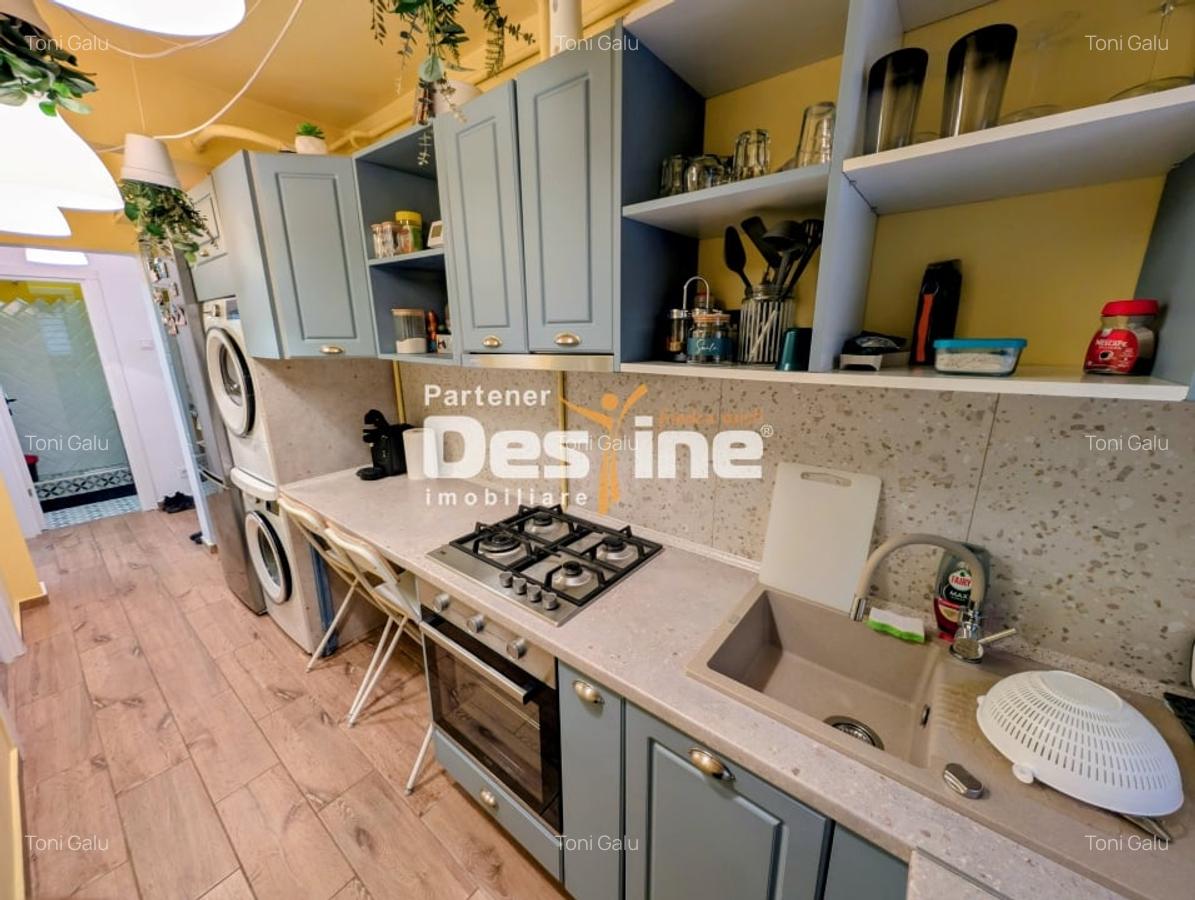 Pacurari la bulevard apartament 2 camere decomandat mobilat utilat modern Parter - 10