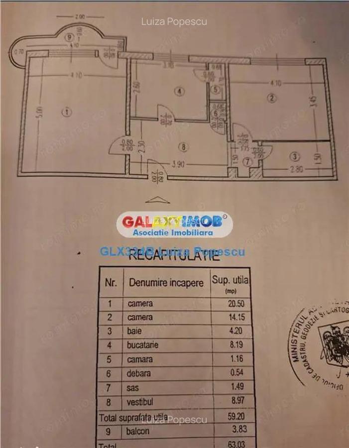 OCAZIE! Apartament 2 camere 13 Septembrie-Prosper 64mp - 8