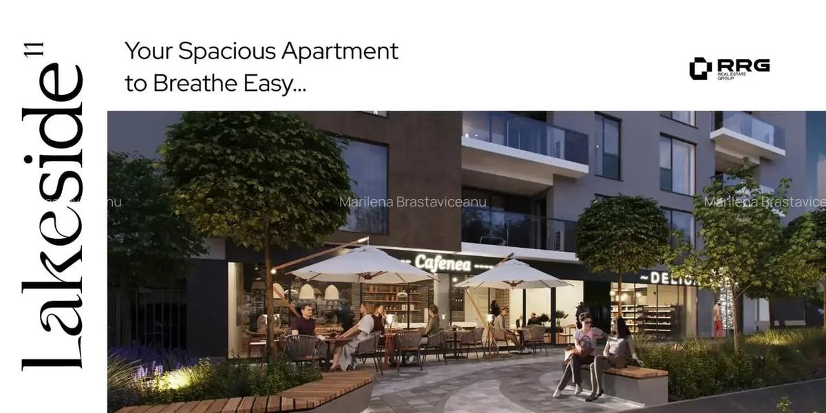 Apartament 3 camere. Lacul Străulești. Terasă. - 4