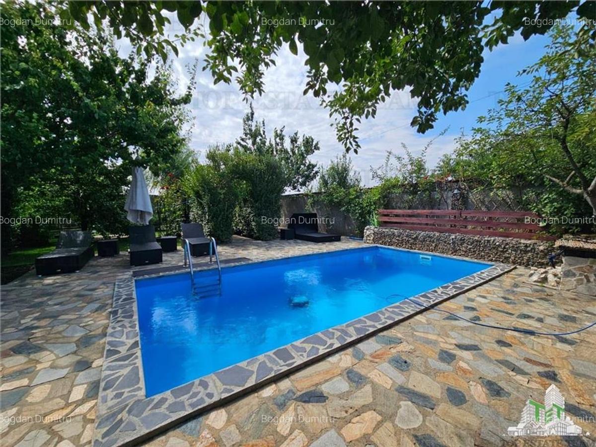 Vila superba, cu piscina, 970mp teren, D+P+E+M, gradina amenajata+pomi fructifer - 15