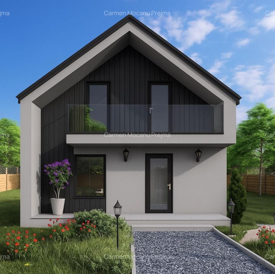 Casa individuala,4 camere,teren generos.Cel mai mic pret din zona !!! - 1