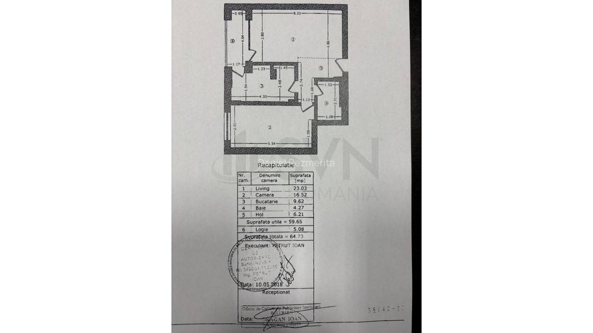 Apartament cu 2 camere decomandat în Sisești - 11