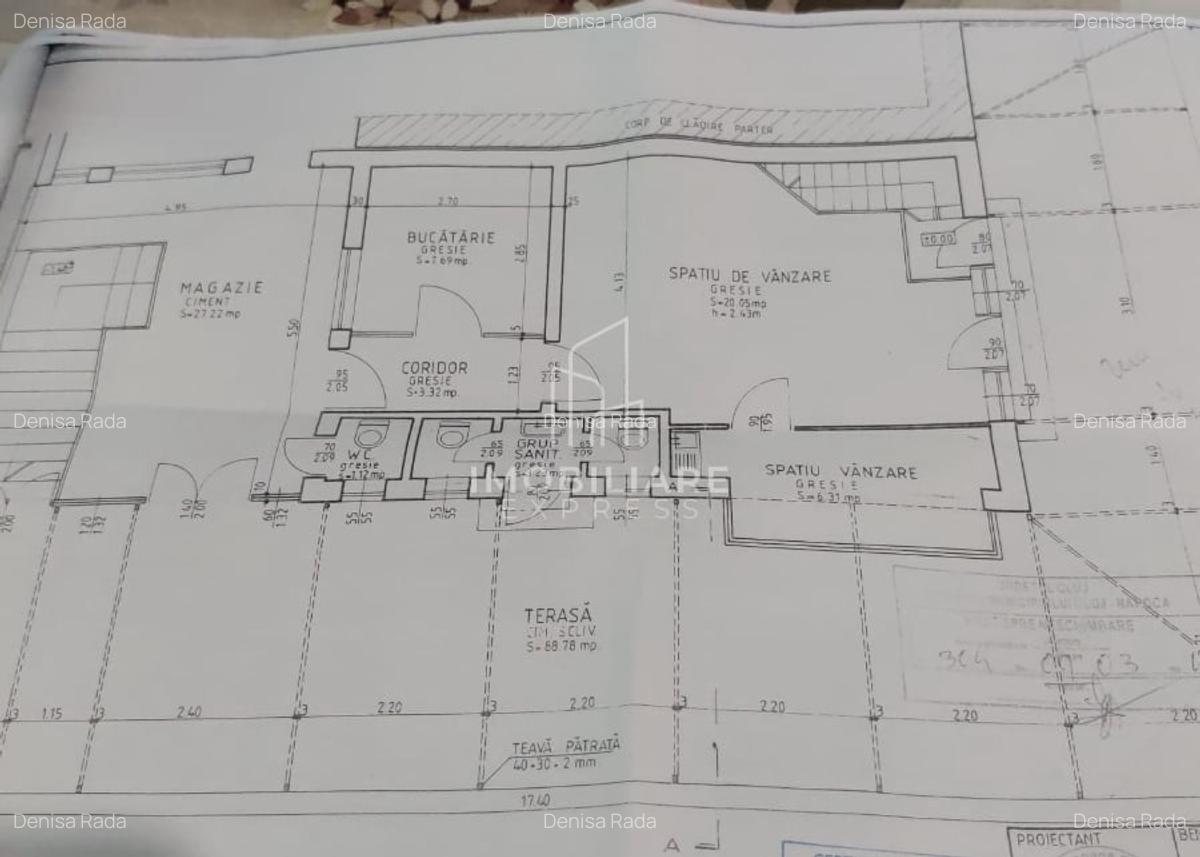 Spatiu comercial -cu terasa  -  Gheorgheni - stradal - 15
