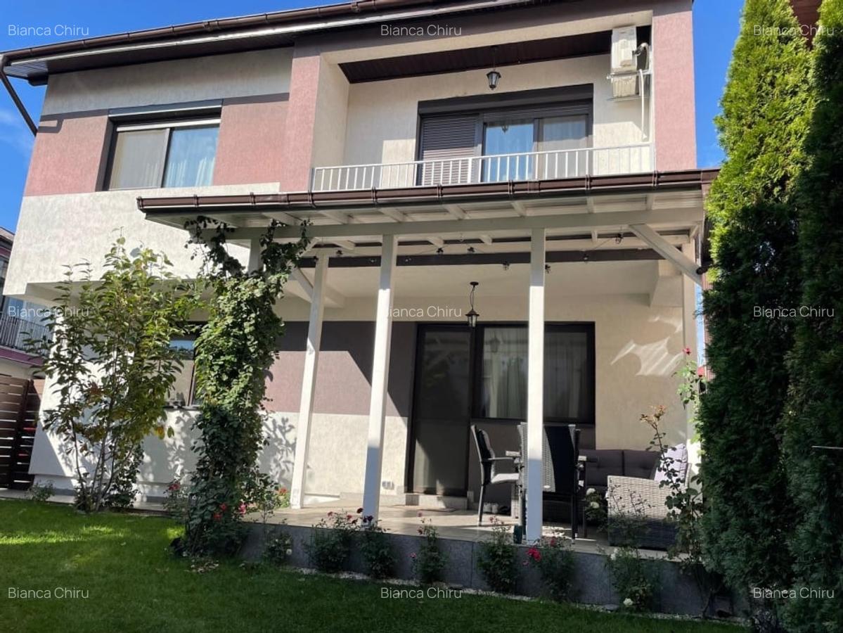 Vila moderna si primitoare, 190 construiti, 210 mp teren, complex inchis Chiajna - 1