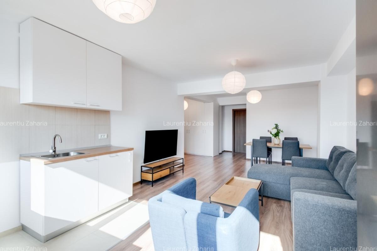 Renovat 2024, 2 camere spatios si luminos, mobilat, centrala proprie, bloc 2017 - 3