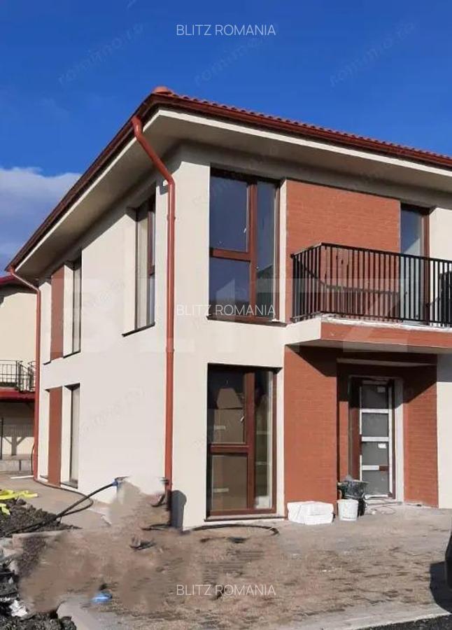 Casa tip duplex 120 mp, predare semi-finisat, Chinteni - 6