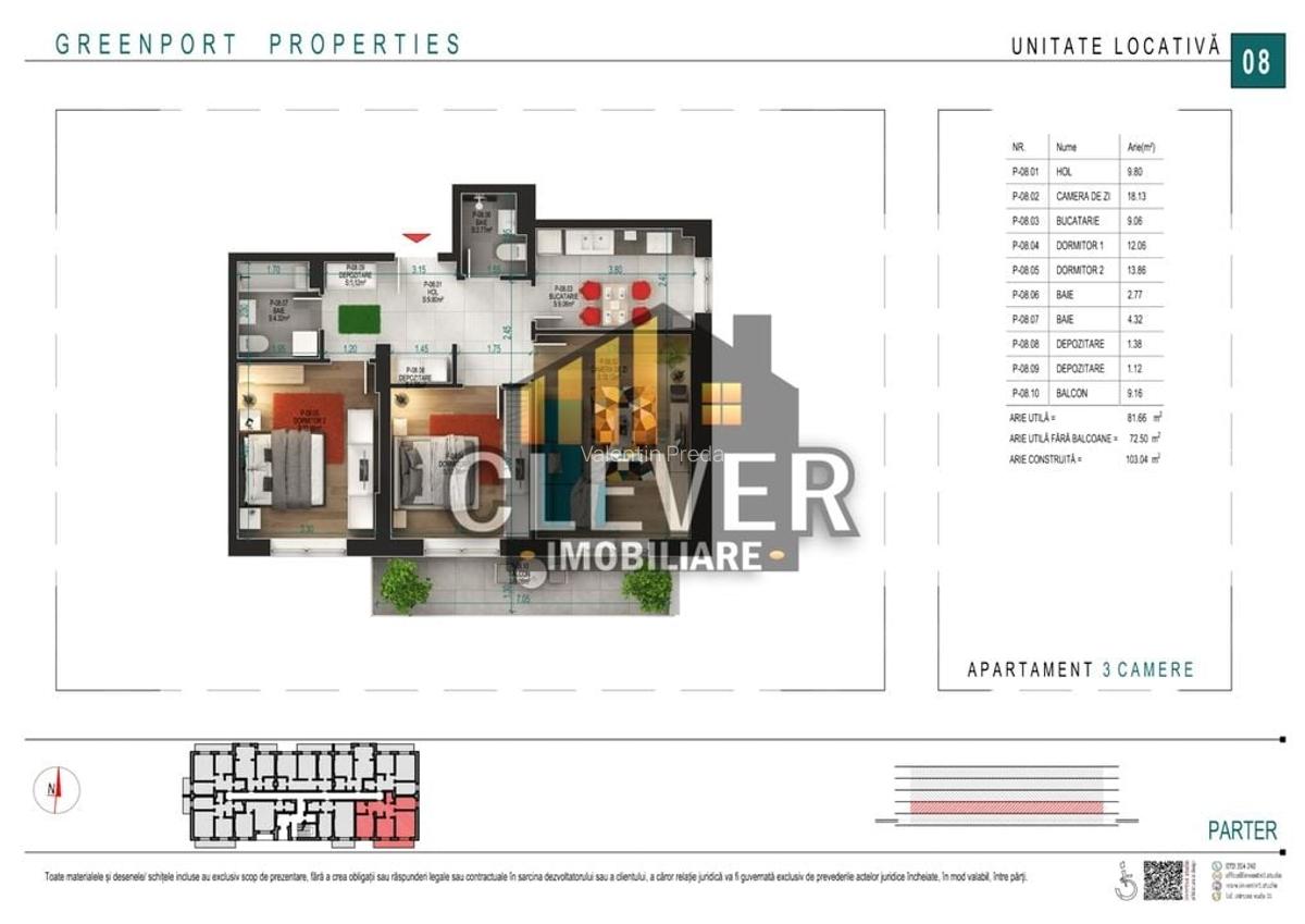 Theodor Pallady Sector 3 Apartament3 camere Parcare Gratis - 1