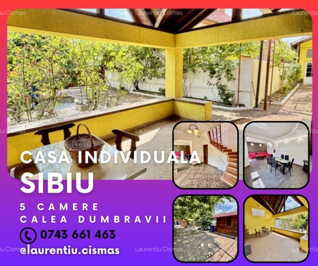 Casa individuala - zona Calea Dumbravii - 2 intrari separate - 1