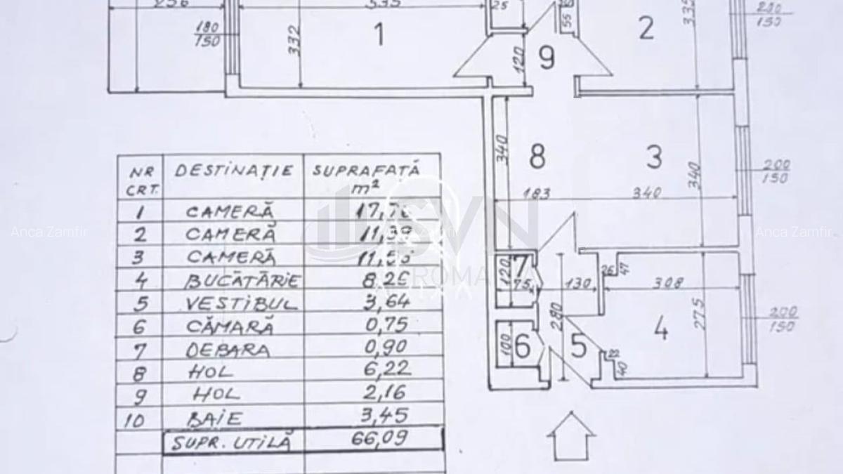 REA1023962 Apartament 3 camere renovat Piata Delfinului - 14