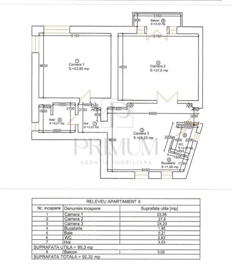 MEDICINA - ETAJ 2 - GARAJ+BOXA CF - 3 CAMERE - 2 BAI - CENTRALA PROPRIE - CLIMA - 8
