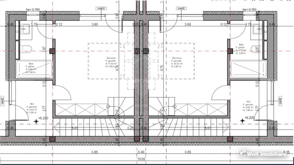 Duplex semifinisat, cartier Buna Ziua! 450 000 euro+TVA - 2