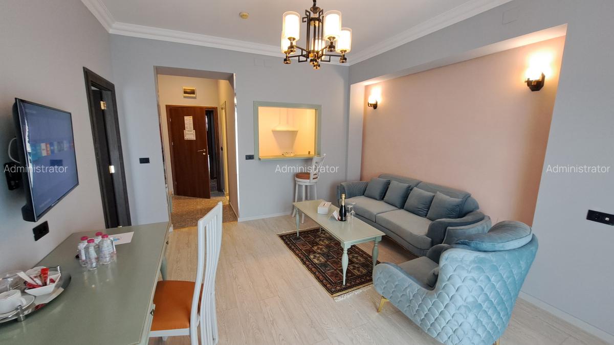 Apartament cu 2 camere semidecomandat, mobilat în Băneasa - 15