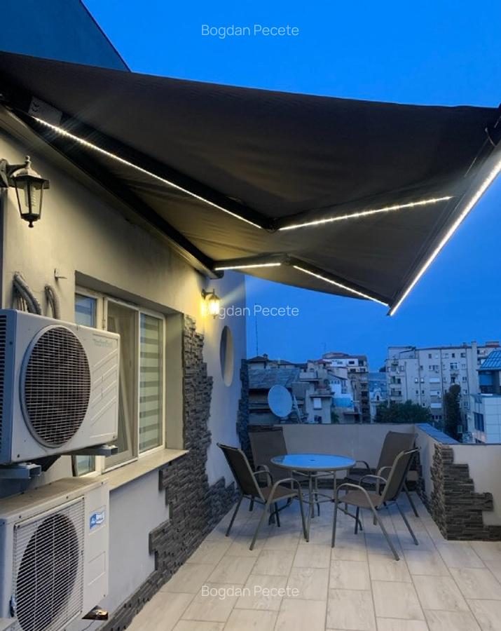 Apartament 2 camere Romana, mobilat+utilat,terasa,CT,AC,2min.metrou - 1