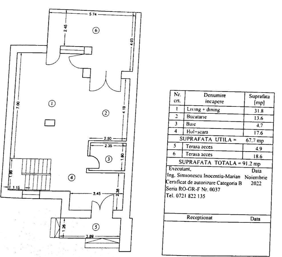 Casa Noua!  Vila Individuala  4 camere   P+1E Tunari 230 000eur - 7