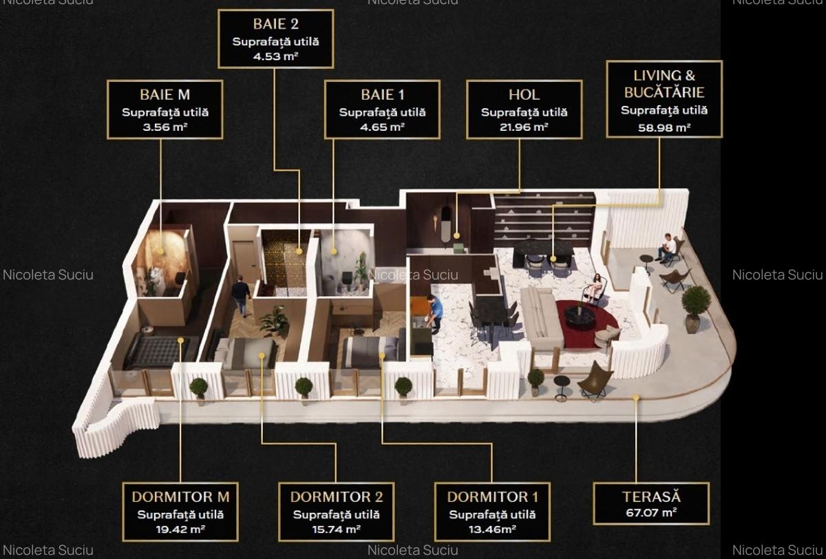 ERA - Bloc Nou cu Piscina - Apartamente Foarte Mari - 7