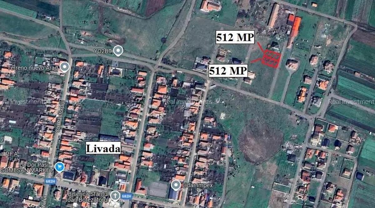 Vand doua parcele de teren in Livada - ID : RH-43336-property - 1