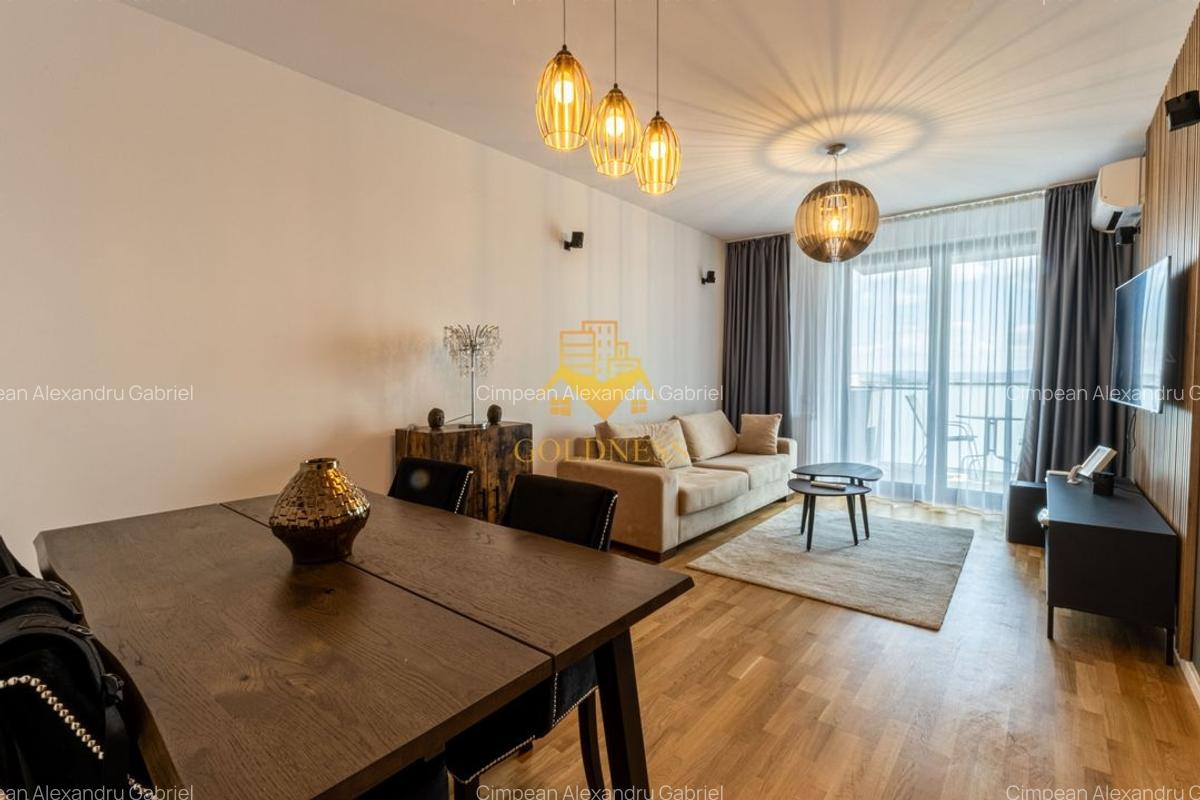 Apartament cu 2 camere semidecomandat, mobilat în Între Lacuri - 10
