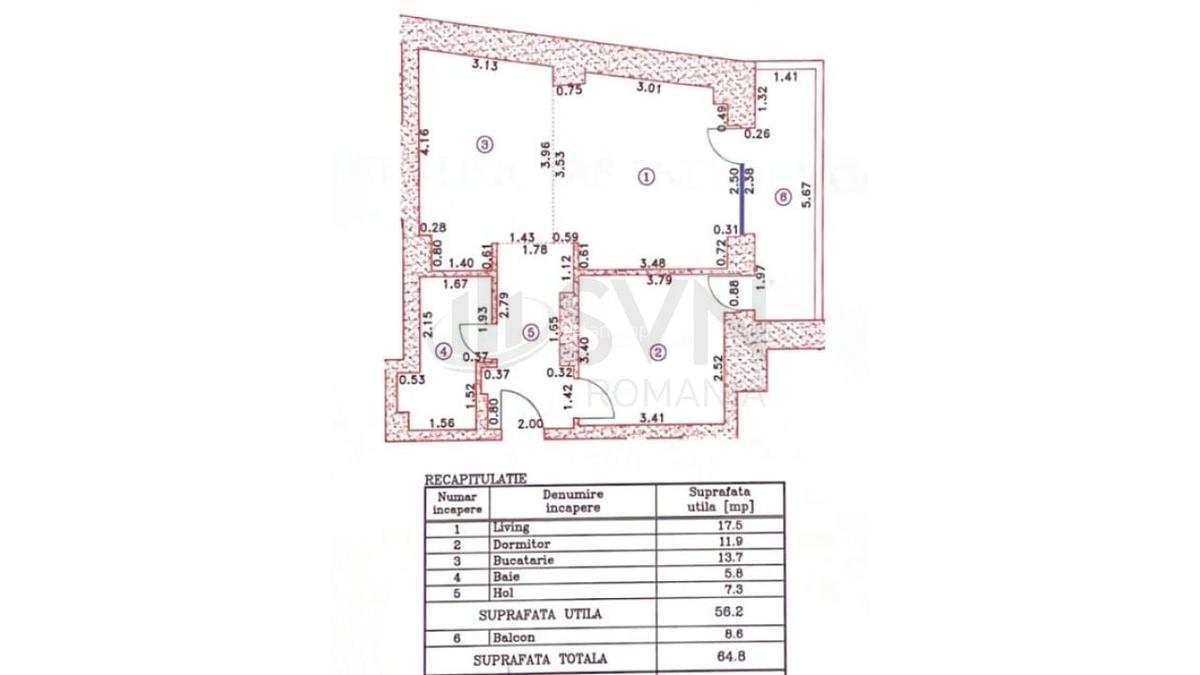 Apartament cu 2 camere decomandat în Cotroceni - 10