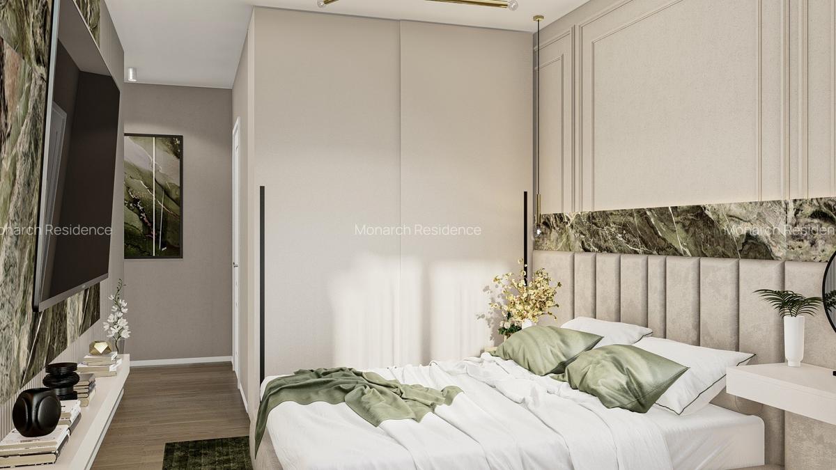 3 camere, vedere pe 2 parti, 2 bai - MONARCH RESIDENCE - 16