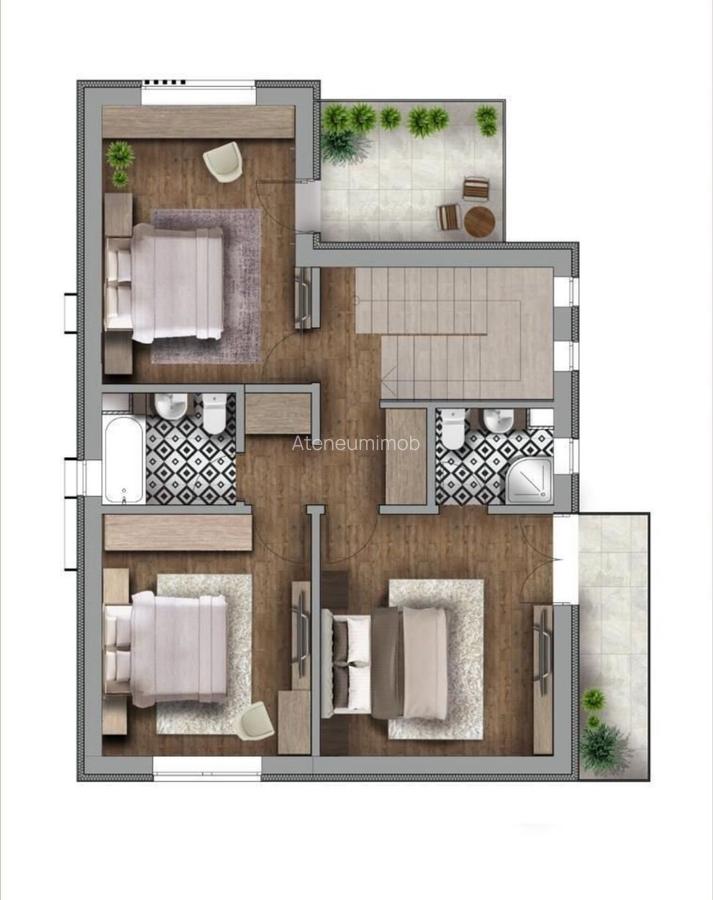 Vila deosebita, zona buna - 2