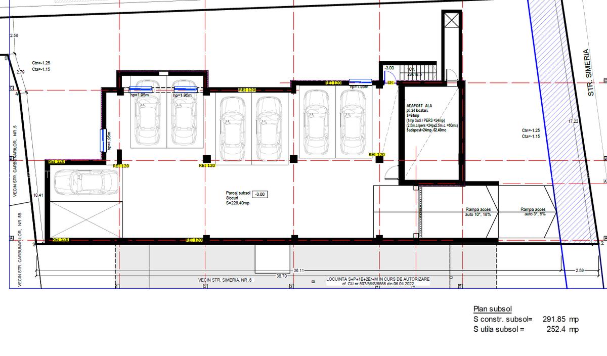 Apartamente 3 camere, decomandate, Et. P+1-2+M,Baneasa-Aviatiei, 2 bai - 4