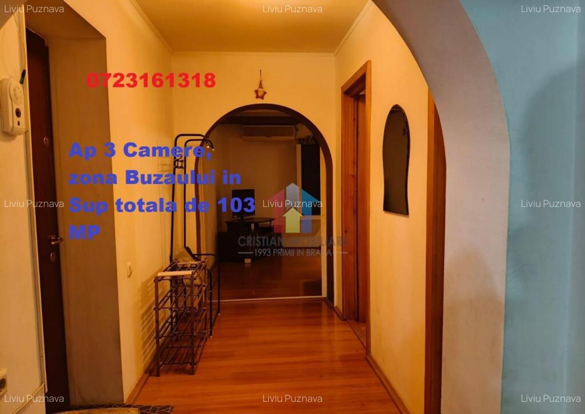 3 camere, 103MP , decomandat, bloc cu lift, Buzaului - 10