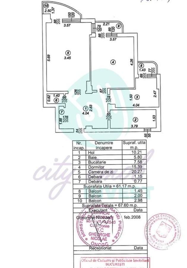 2 camere in noul cartier al Justitiei - Camera de Comert - 12