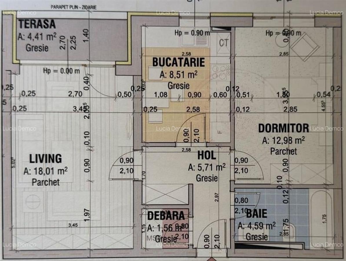 Apartament cu 2 camere, decomandat, Tractorul, Kasper, Coresi, Brasov - 6