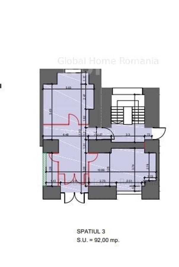 Spatiu comercial 205 MP | Zona Piata Victoriei | Parter + Mezanin - 7