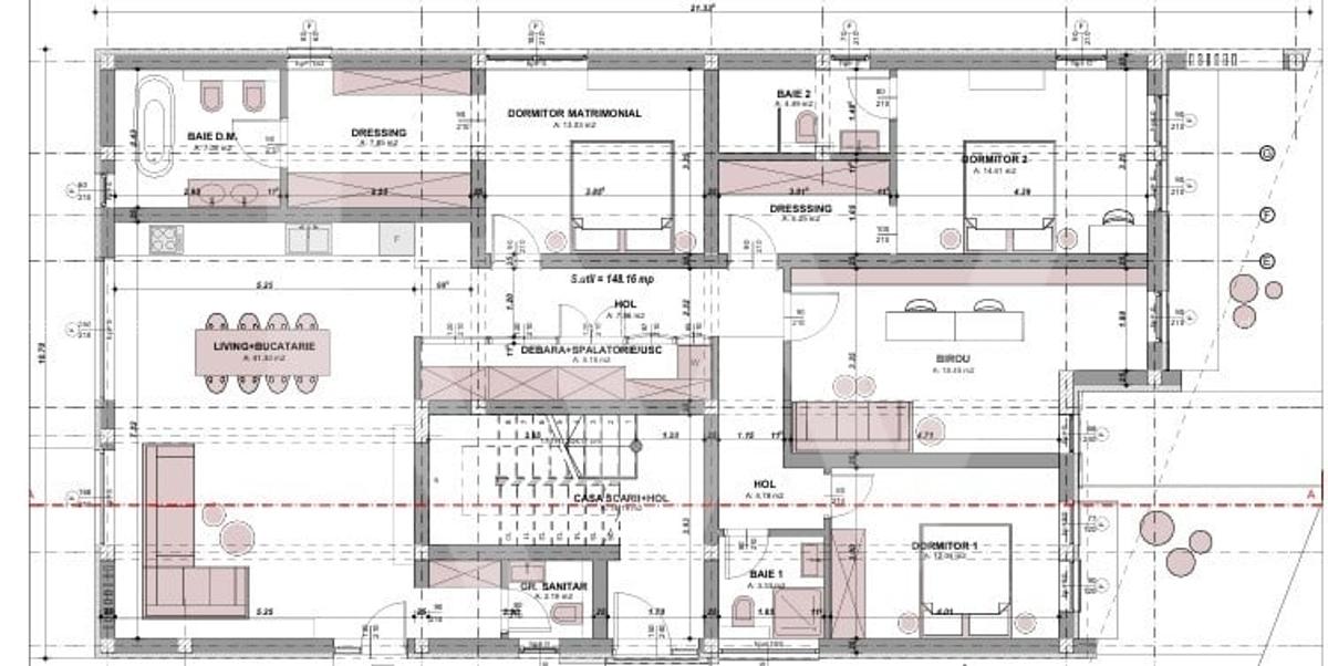 Apartament 4 camere 149mp utili ultrafinisat teren 200mp Arhitectilor - 2