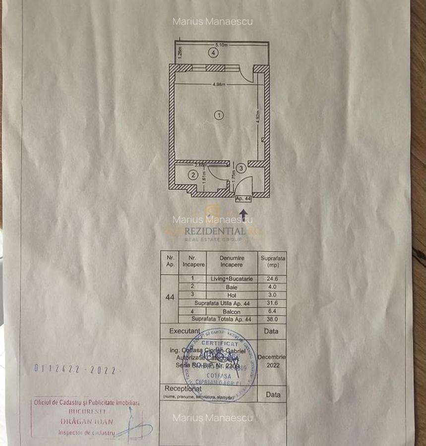 Metalurgiei 4/7, garsoniera 39 m2, Comision 0% - 12