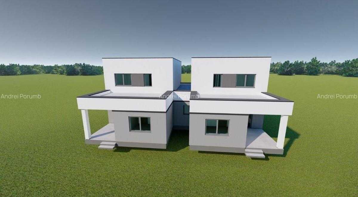 1/2 Duplex Sacalaz P+E,4Camere,2 Bai,Proiect Modern - 2 1/2 Duplex Sacalaz P+E,4Camere,2 Bai,Proiect Modern - 2