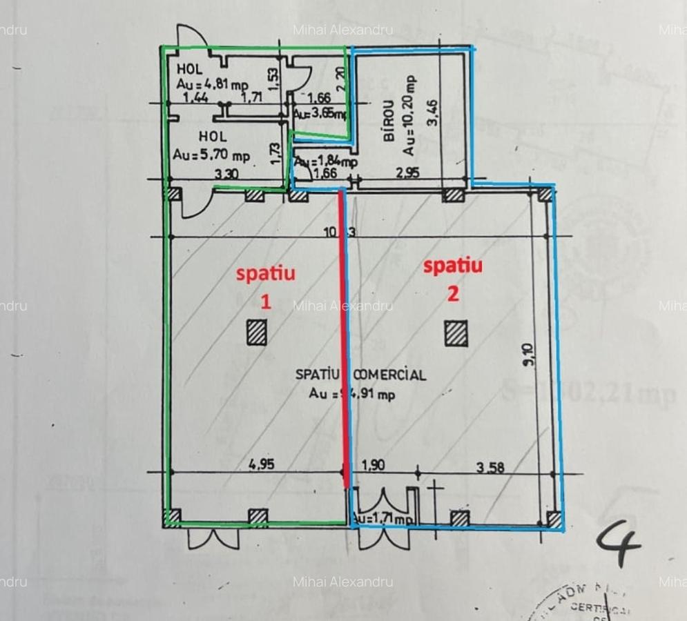 Spatiu Comercial de Inchiriat - 60 mp,  Zona Intens Circulata! - 18