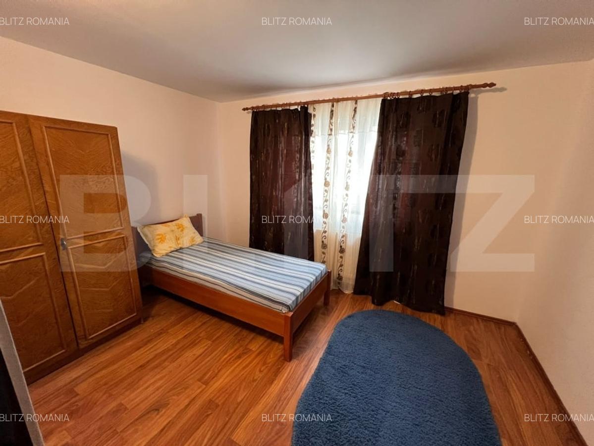 Apartament spatios cu 4 camere, 76 mp, complet mobilat si utilat, zona 9 Mai - 8