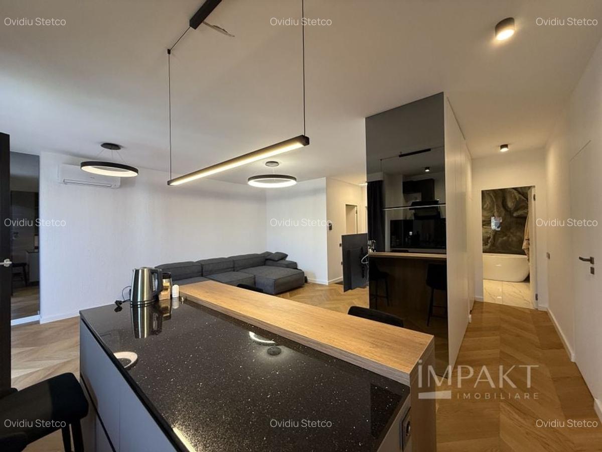 Apartament ultrafinisat 2 camere, 83 mp, Andrei Muresanu Sud - 1