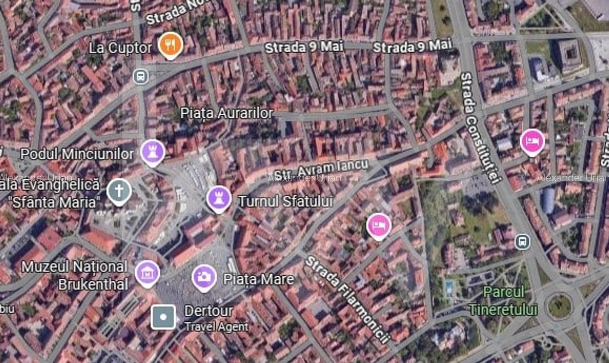 Spatiu comercial stradal 136mp Central Istoric Sibiu preluare chirias - 2