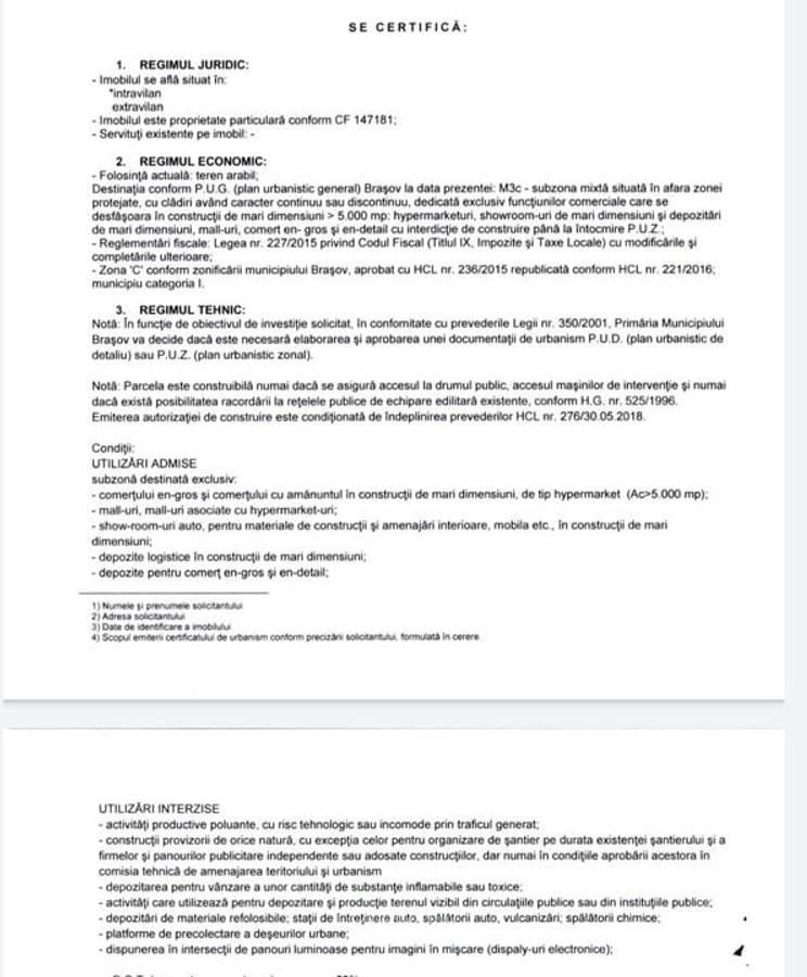 Teren intravilan industrial zona Cucului- Bazaltului Brintex  Metchim - 3