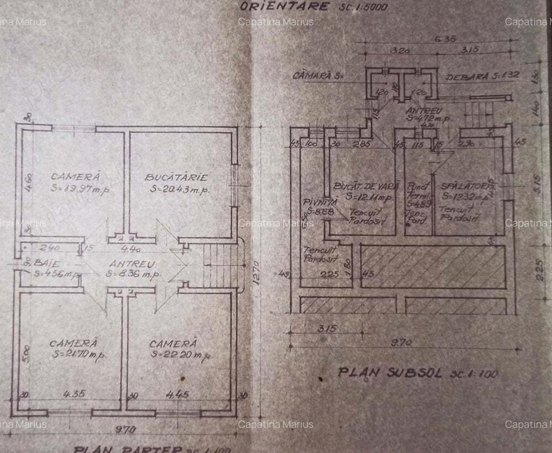 VIND apartament IN CASA cu etaj apartamentul este la parter , INTRARE SEPARATA, utilitati separate - 9